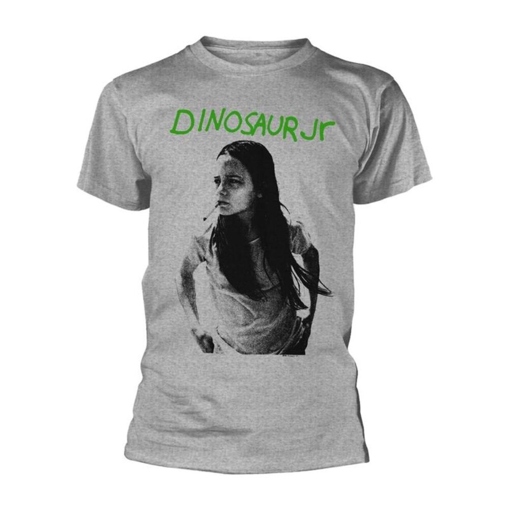 Dinosaur Jr Unisex Adult Green Mind T-Shirt / Gray